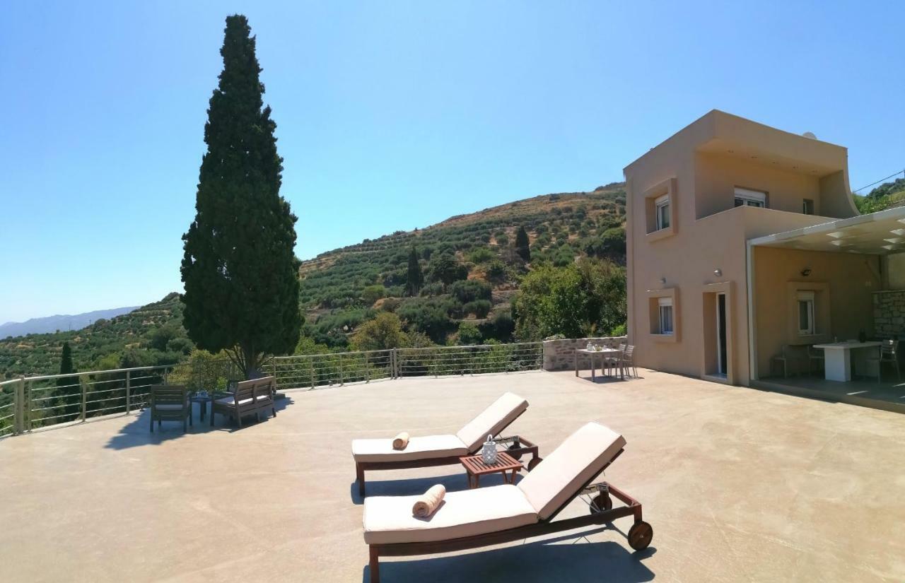 Villa Irini - Cretan Luxury Villa With Amazing View Paraspori  Exterior foto