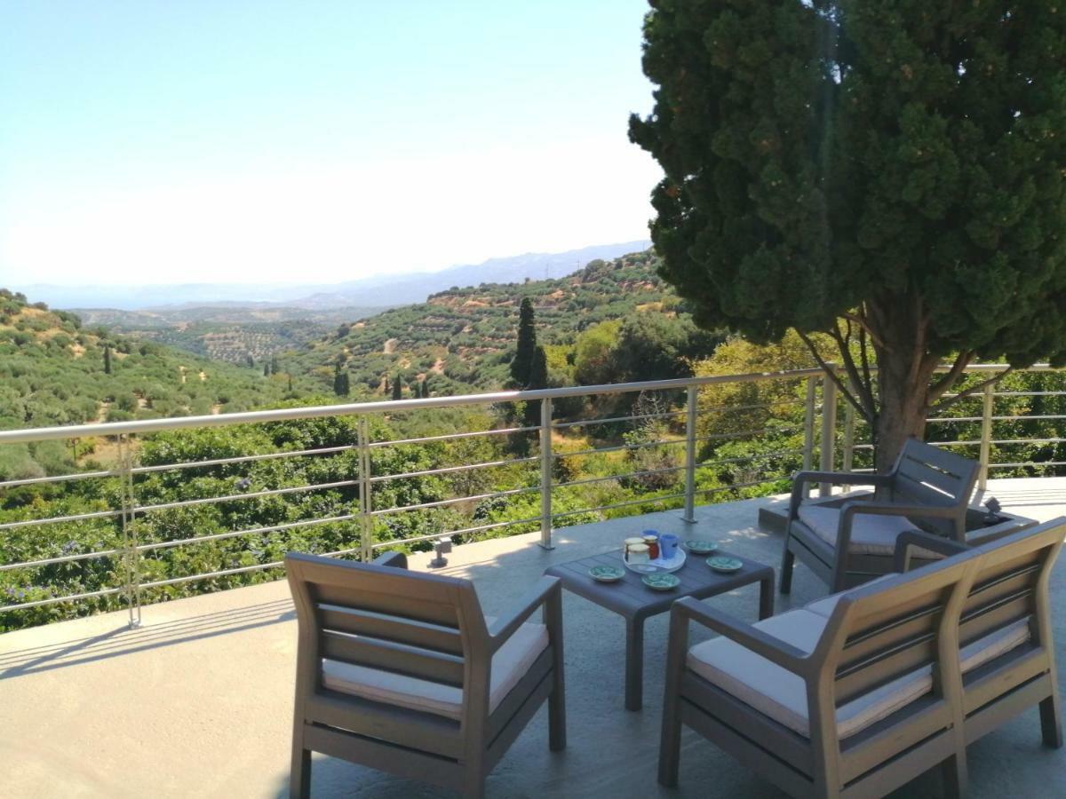 Villa Irini - Cretan Luxury Villa With Amazing View Paraspori  Exterior foto