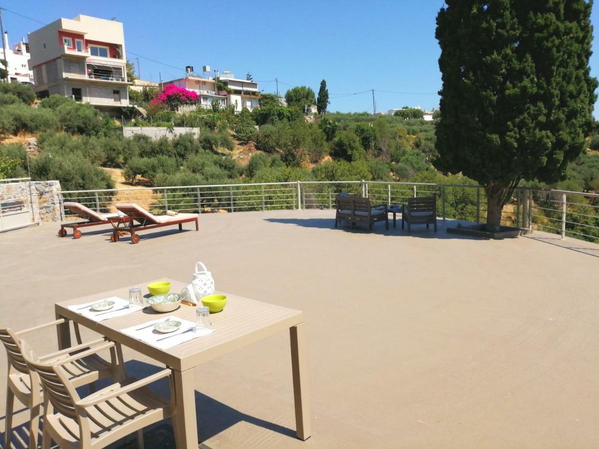 Villa Irini - Cretan Luxury Villa With Amazing View Paraspori  Exterior foto